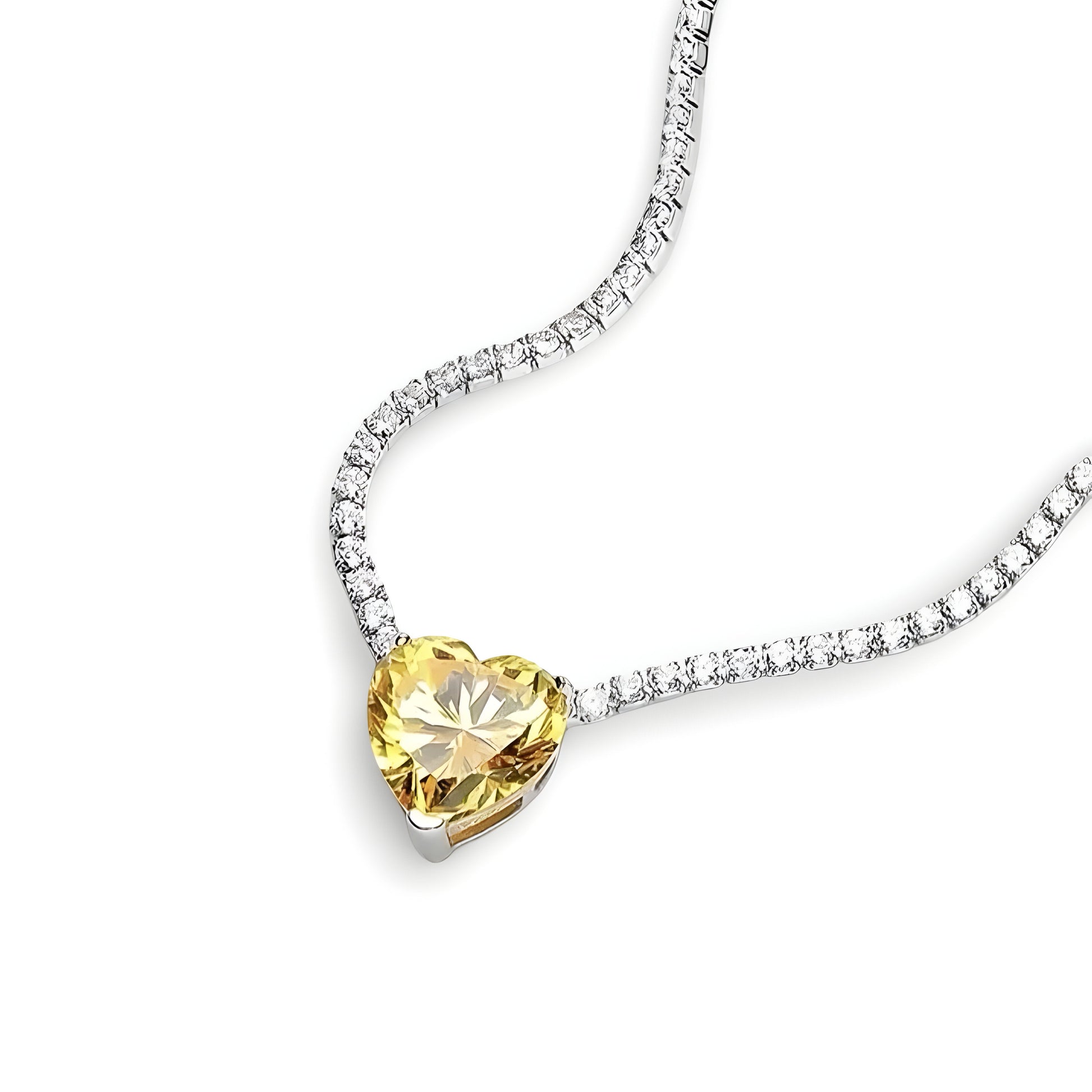 Sunlit Embrace Tennis Necklace - MG ESSENCE