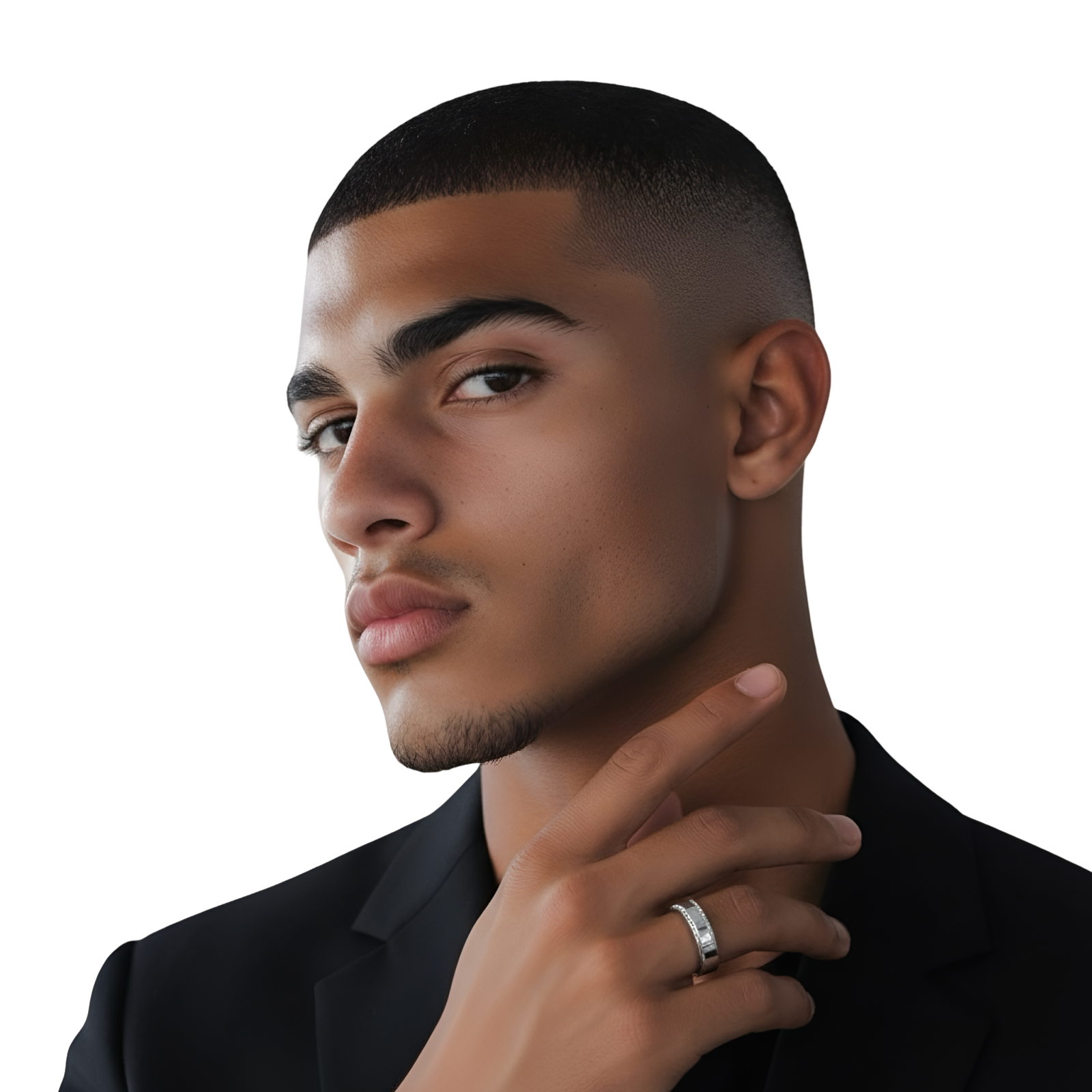 MG LUCENTIS™ – Men’s Moissanite Band