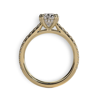 MG AURELIA™ Oval Cut Solitaire with Double Talon Prongs