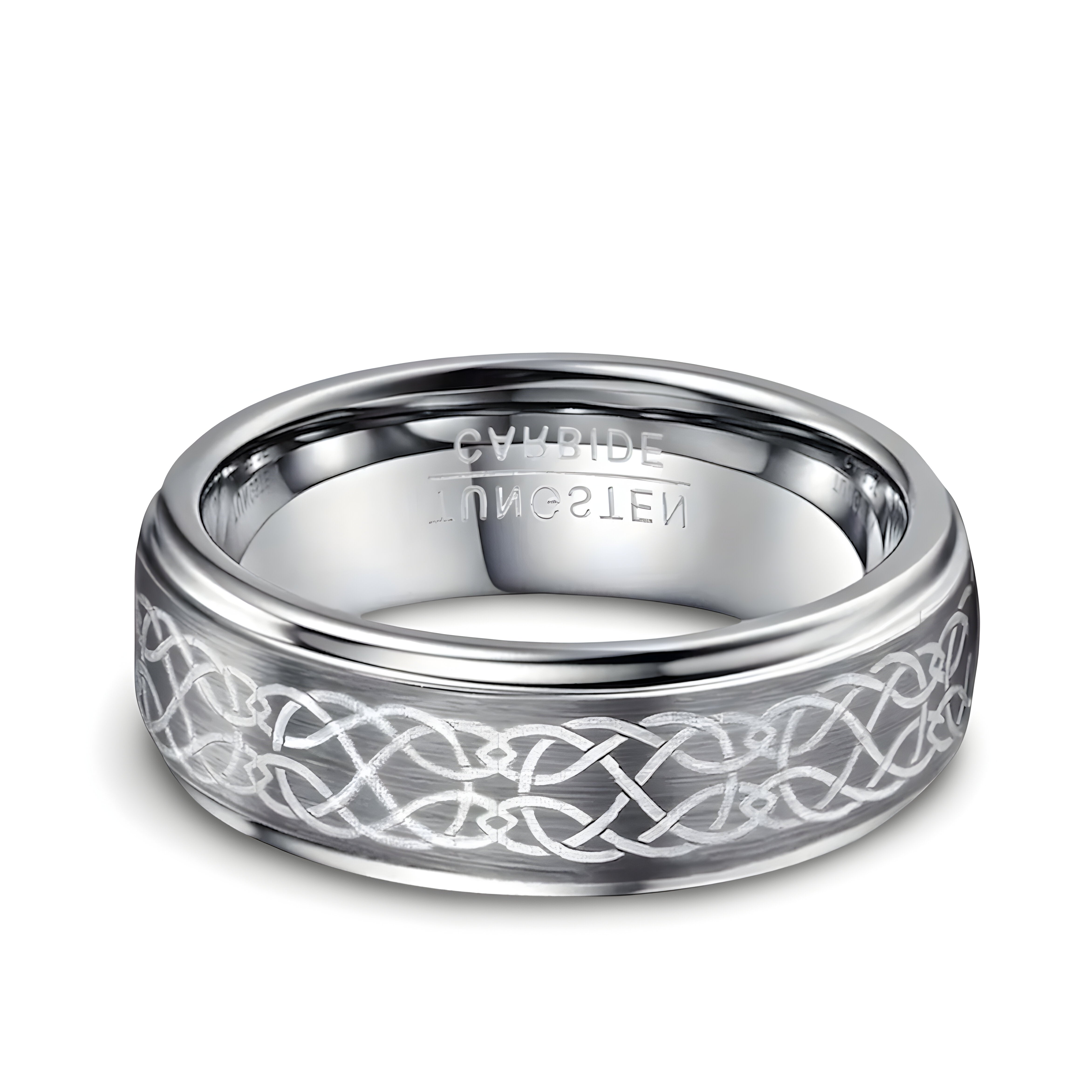 The Imperium Steel Tungsten Carbide Ring