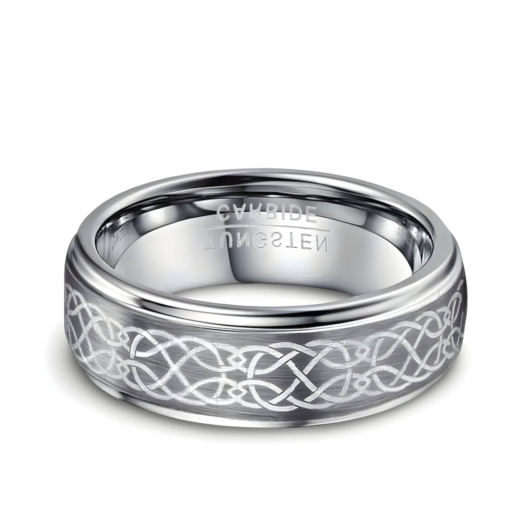 The Imperium Steel Tungsten Carbide Ring - MG ESSENCE