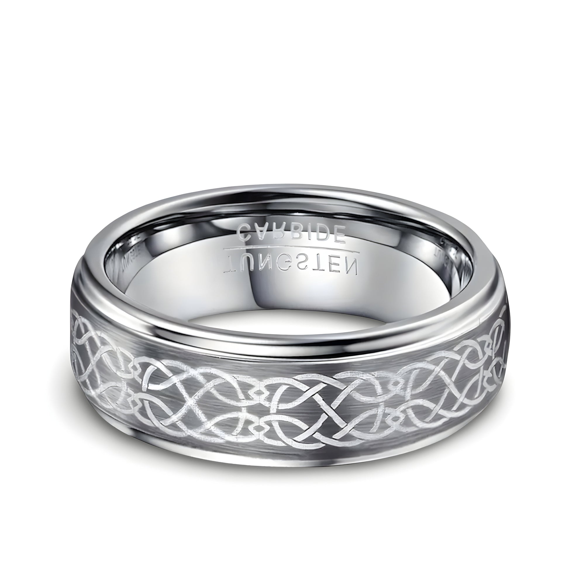 The Imperium Steel Tungsten Carbide Ring - MG ESSENCE