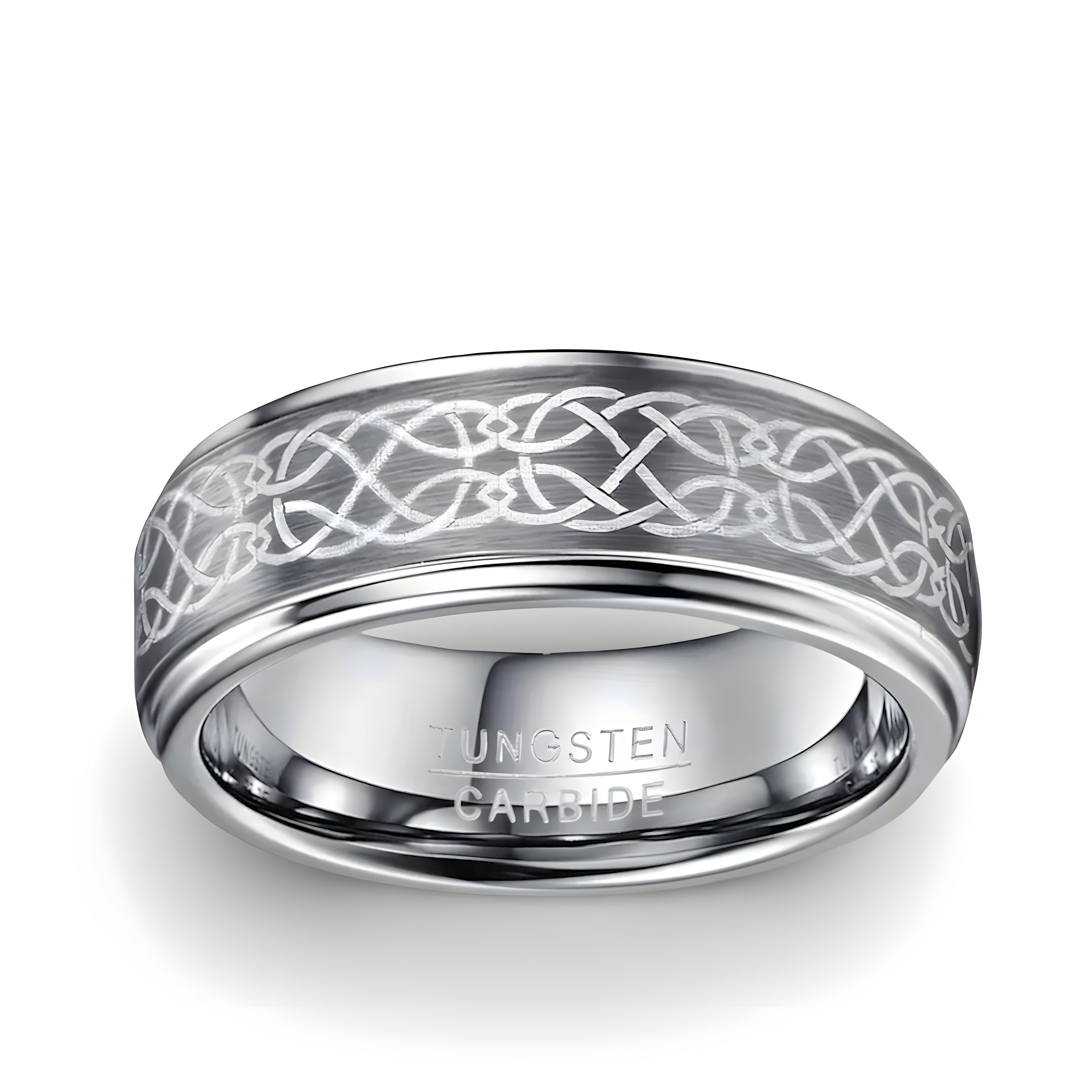 The Imperium Steel Tungsten Carbide Ring