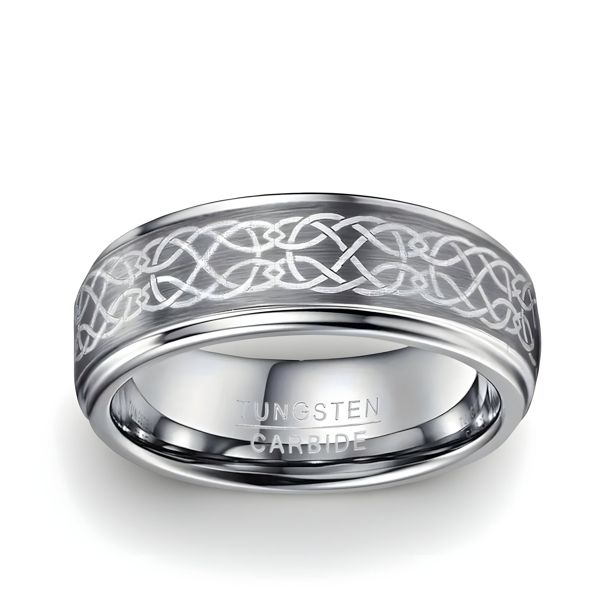 The Imperium Steel Tungsten Carbide Ring - MG ESSENCE