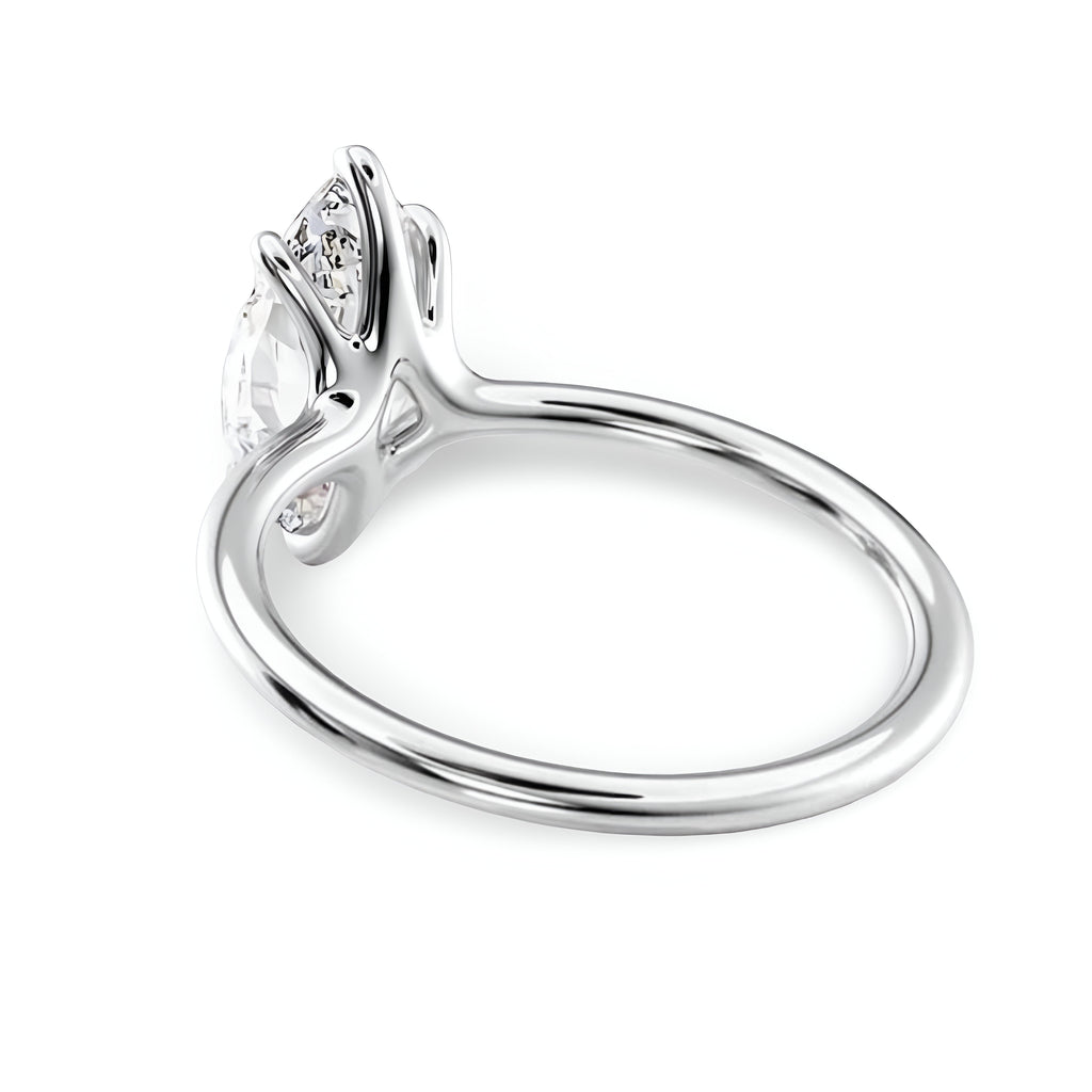 3.0CT Marquise Cut W/ 6 Prongs MG ESSENCE