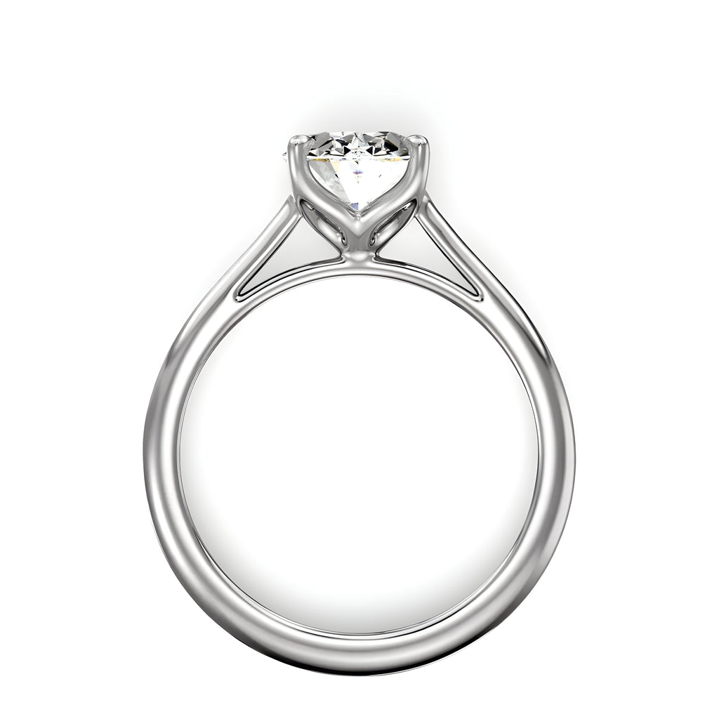 3.0 CT Oval Amina Solitaire Ring - MG ESSENCE
