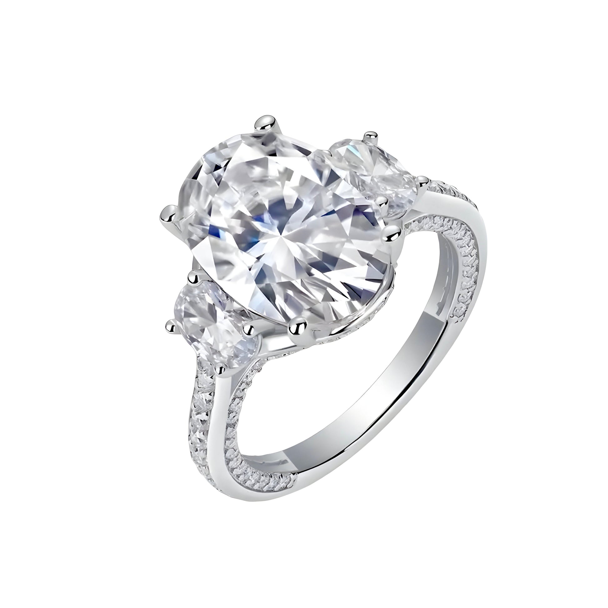 MG Solara®️5.0CT OVAL CUT RING - MG ESSENCE