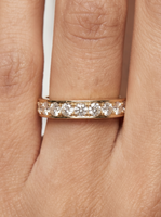 MG INFINITY™️ GOLD ROUND CHANNEL ETERNITY BAND