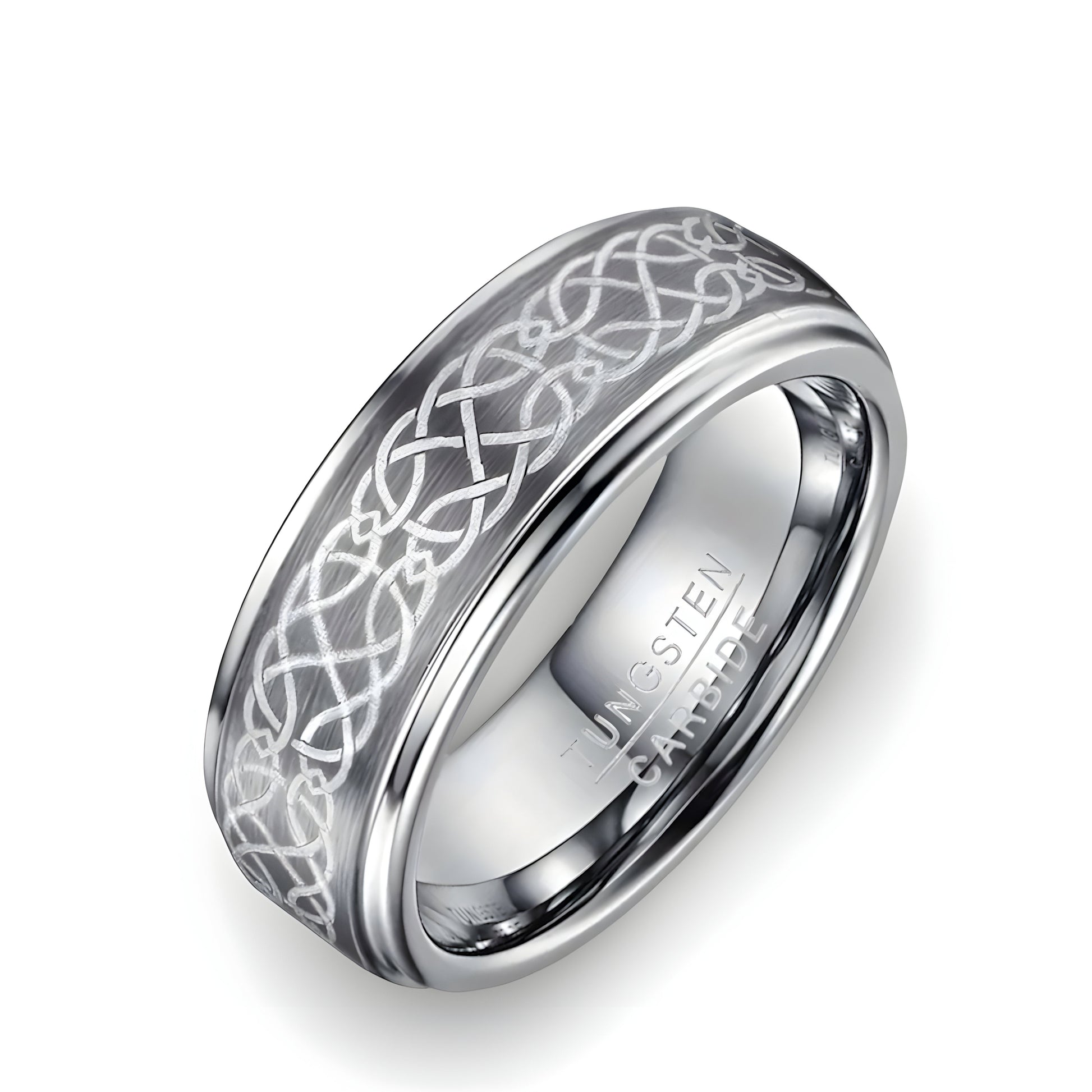 The Imperium Steel Tungsten Carbide Ring - MG ESSENCE