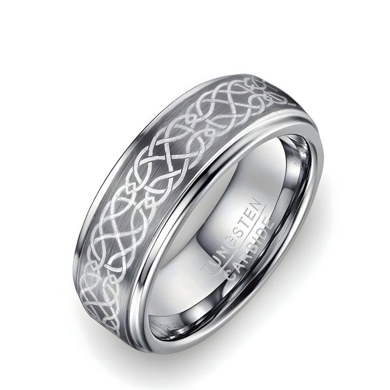 The Imperium Steel Tungsten Carbide Ring