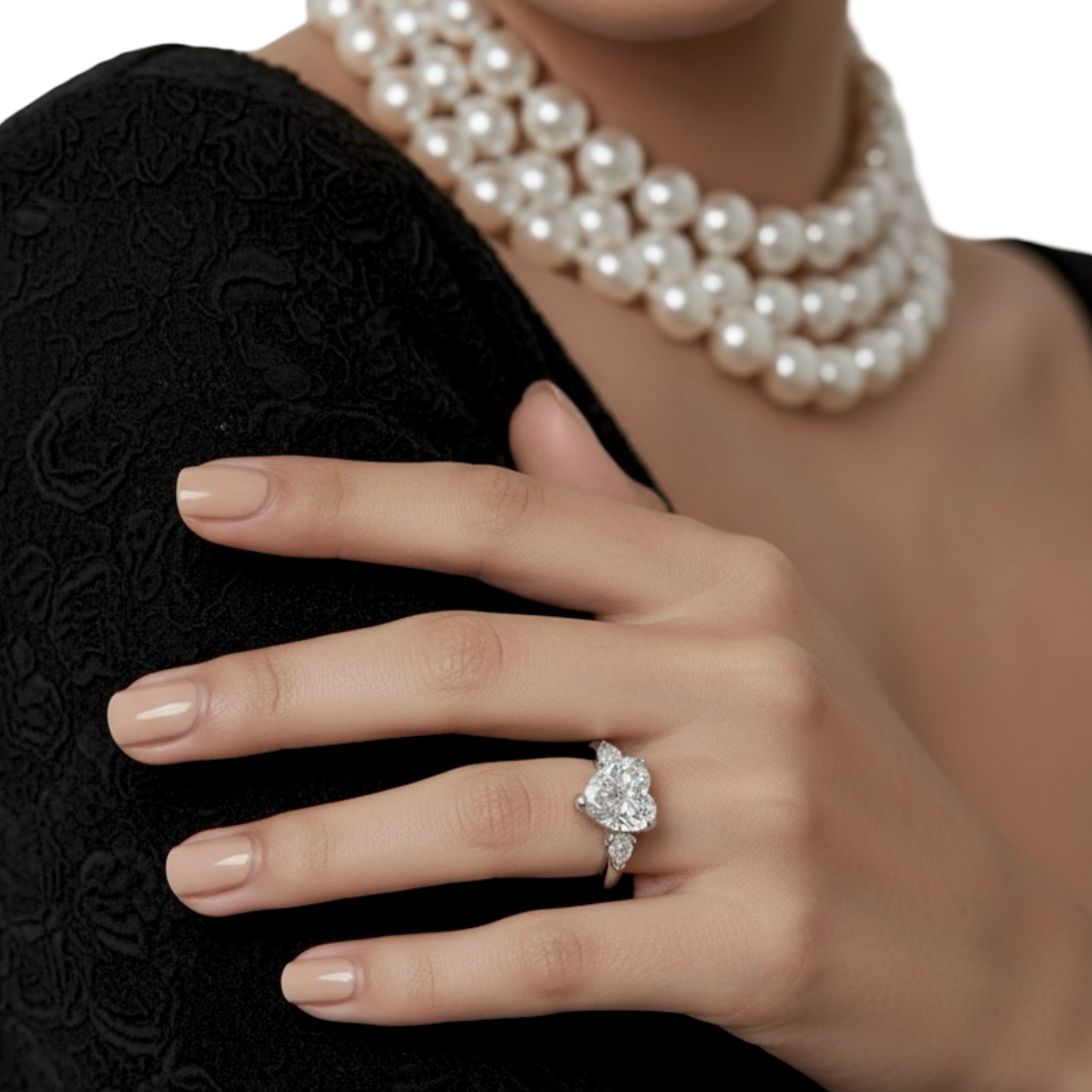 The Valéa Heart Trilogy Ring