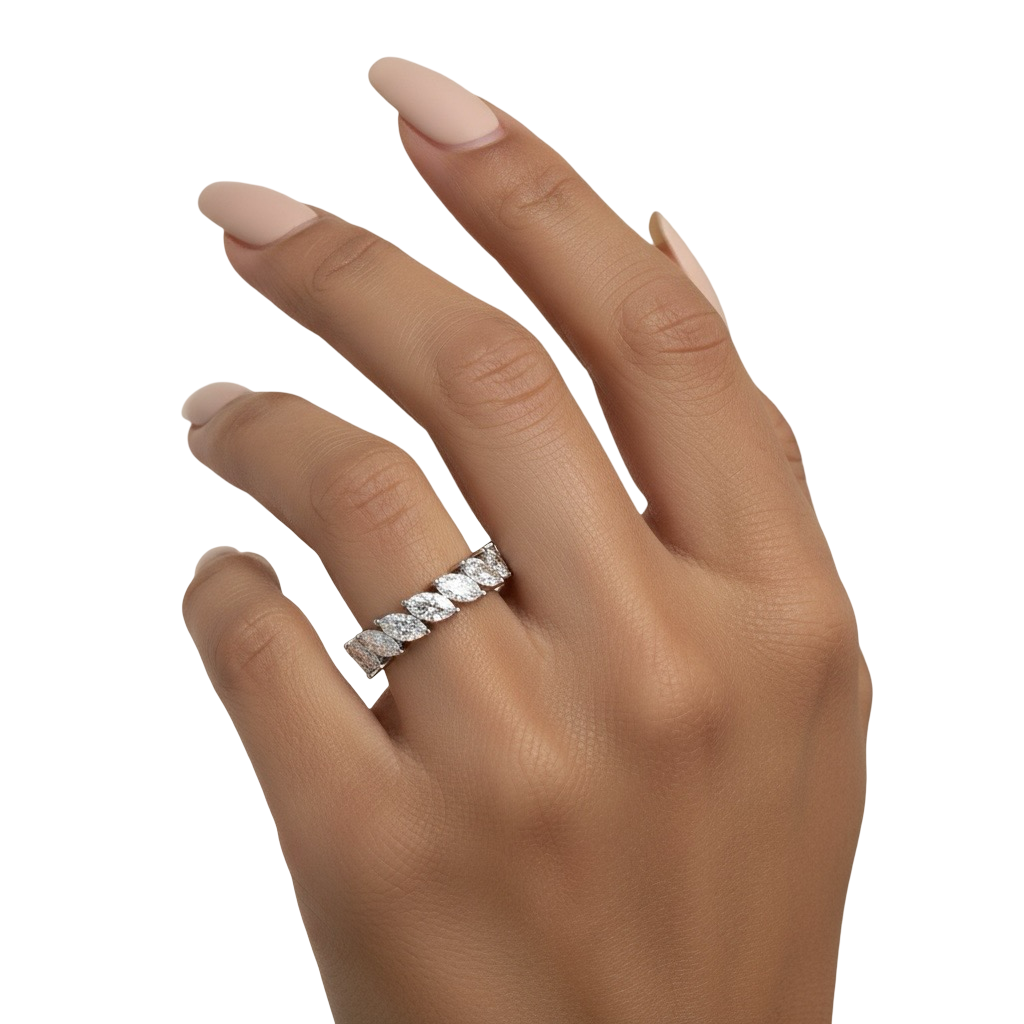 THE ROYAL LEAF™️ Marquise Band