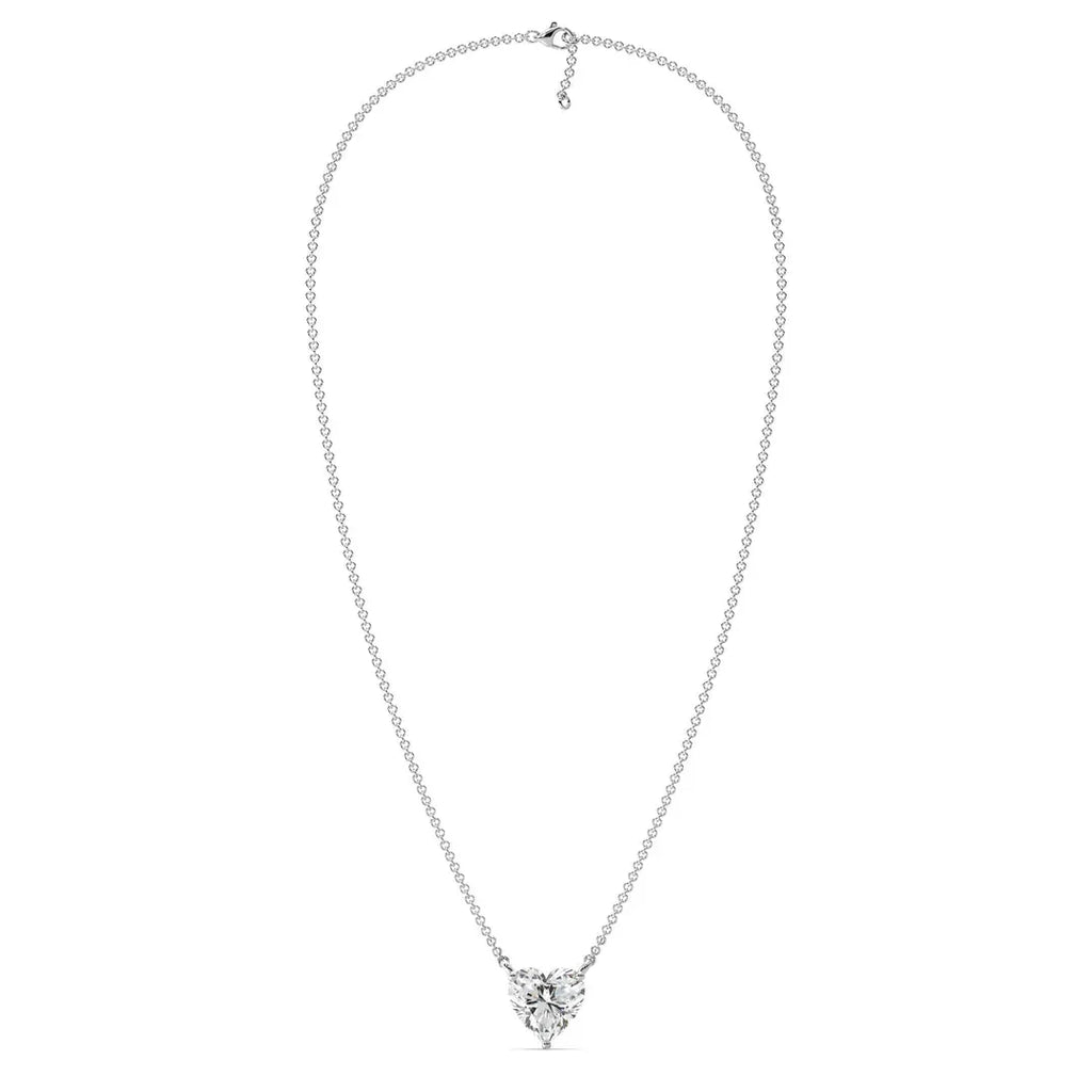 MG TIMELESS®️ Silver Heart Necklace - MG ESSENCE