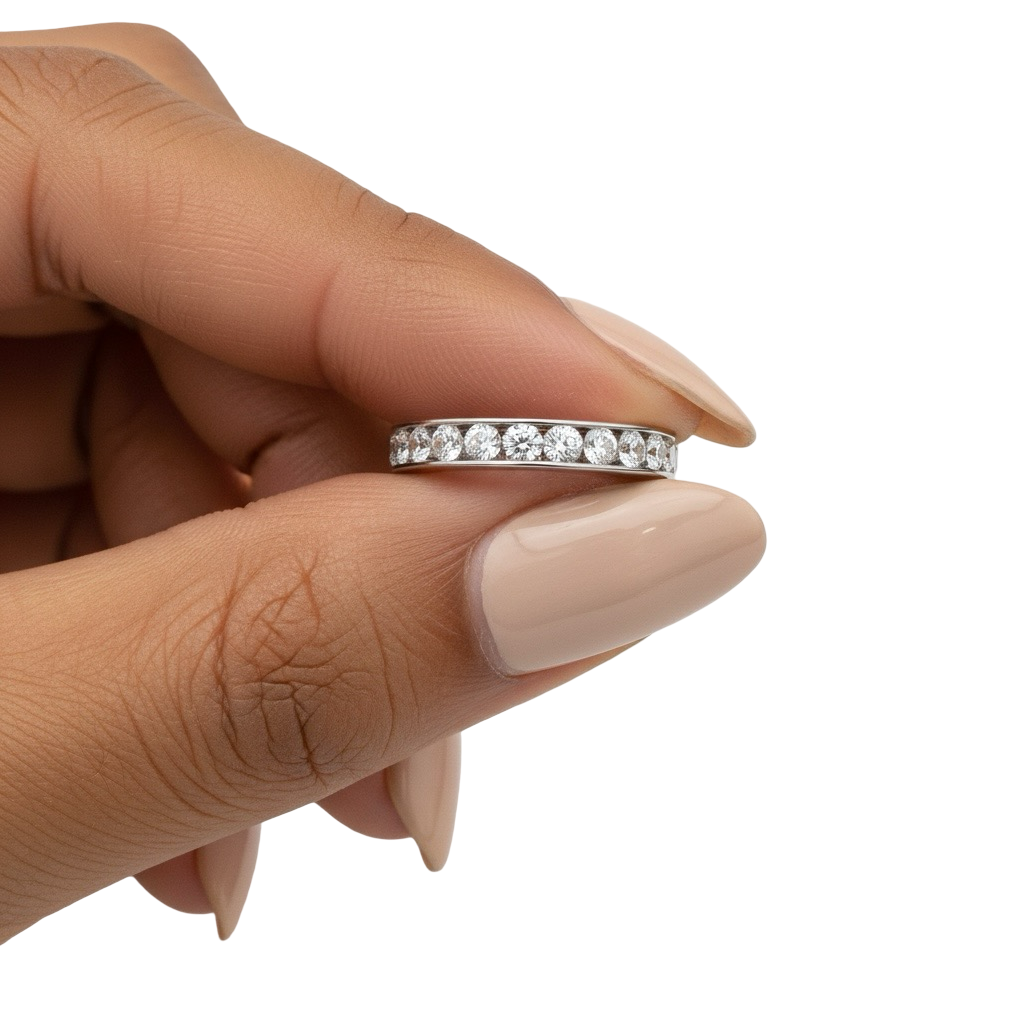 MG INFINITY™️ ROUND CHANNEL ETERNITY BAND