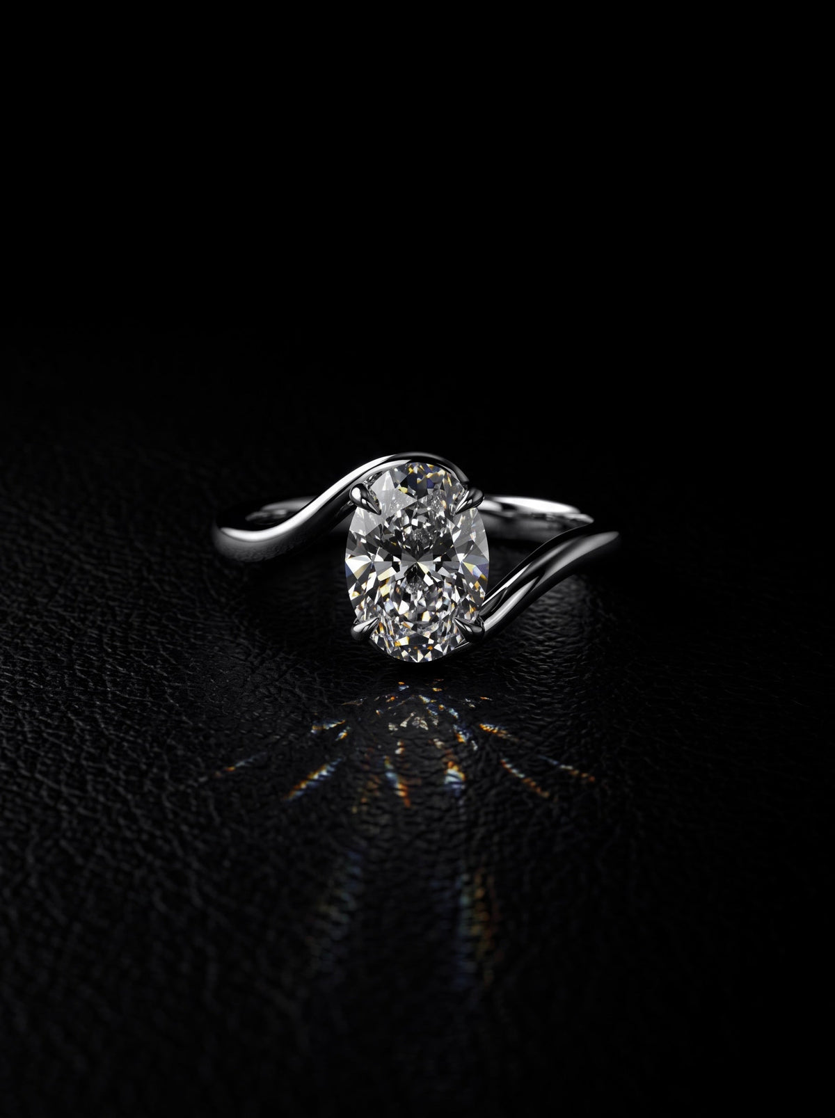 THE ONE™ Twist · 1.00ct Oval-Cut Solitaire MG ESSENCE