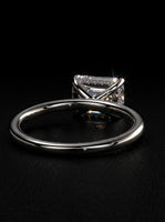 3.0ct Radiant-Cut East–West Solitaire