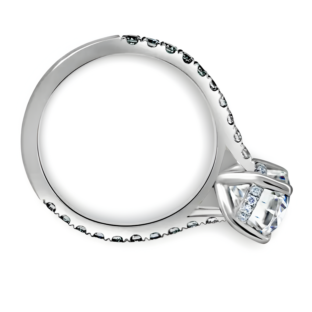 MG OLYSSIA®3.0 CT Oval Cut Ring - MG ESSENCE