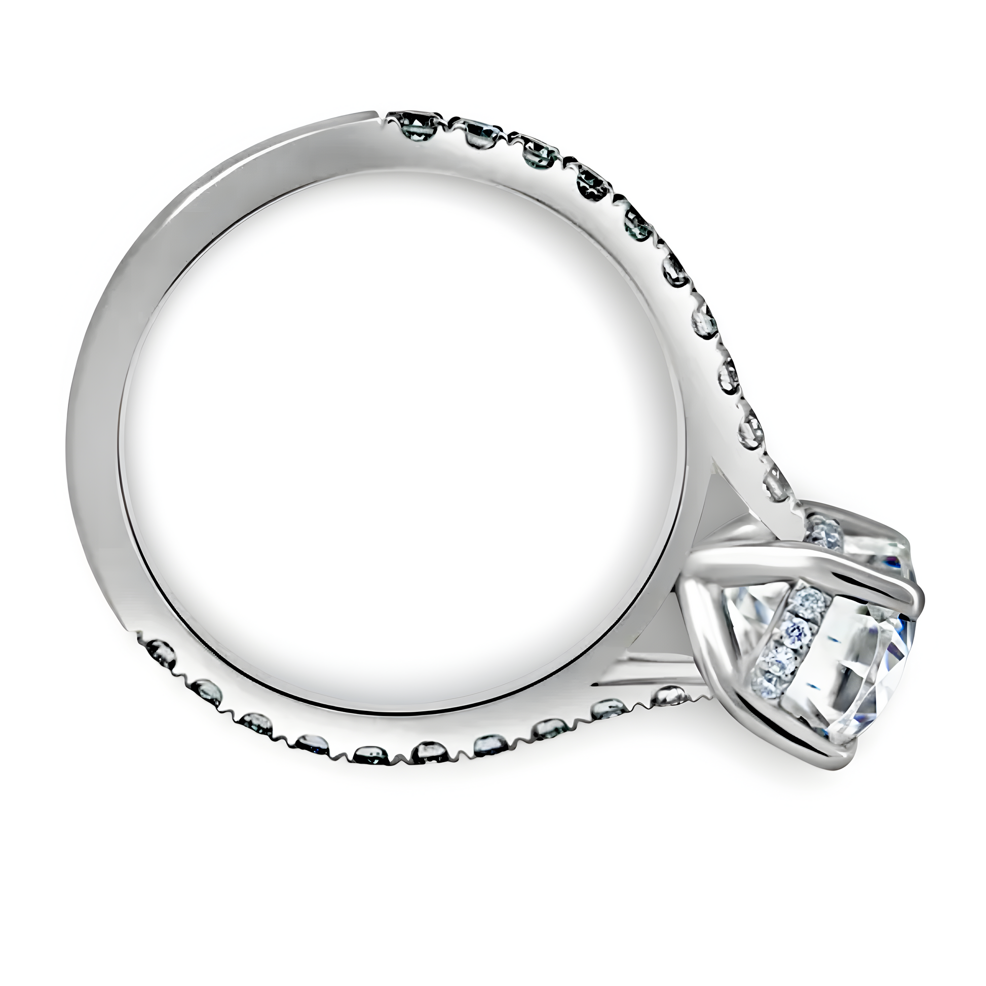 MG OLYSSIA®3.0 CT Oval Cut Ring - MG ESSENCE