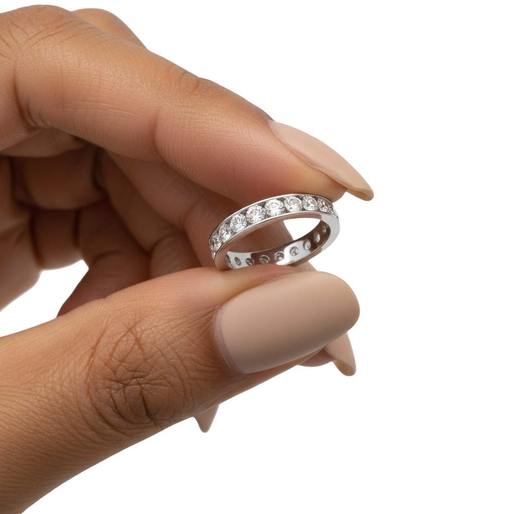 MG INFINITY™️ ROUND CHANNEL ETERNITY BAND