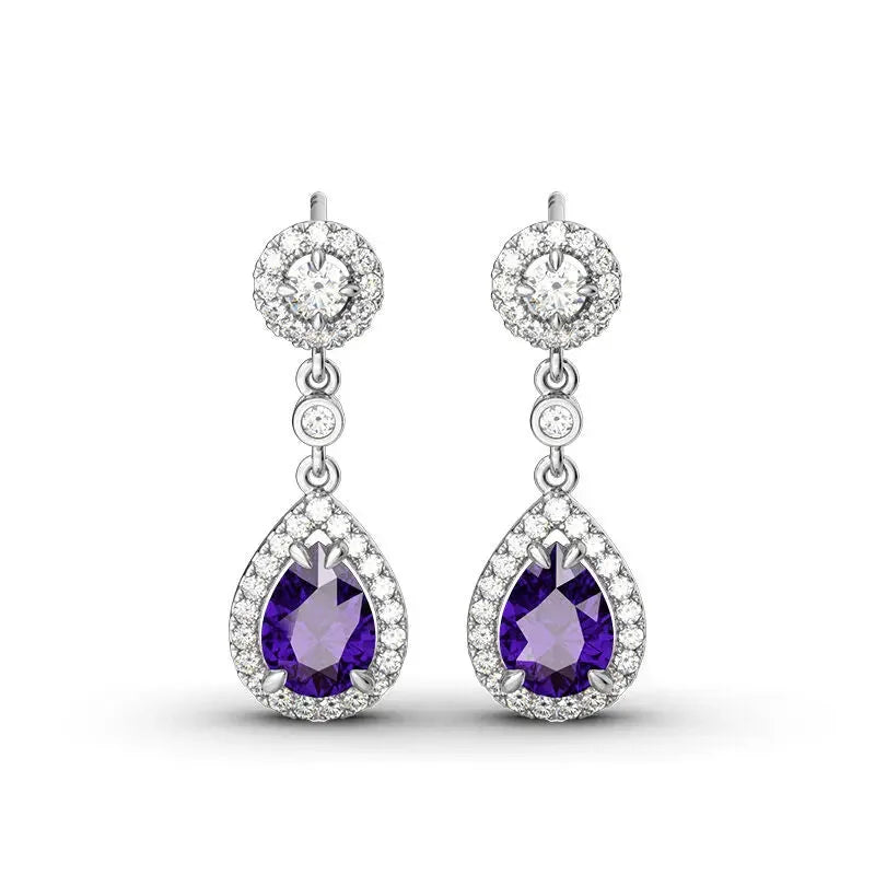 European Pear Cut Earrings - MG ESSENCE