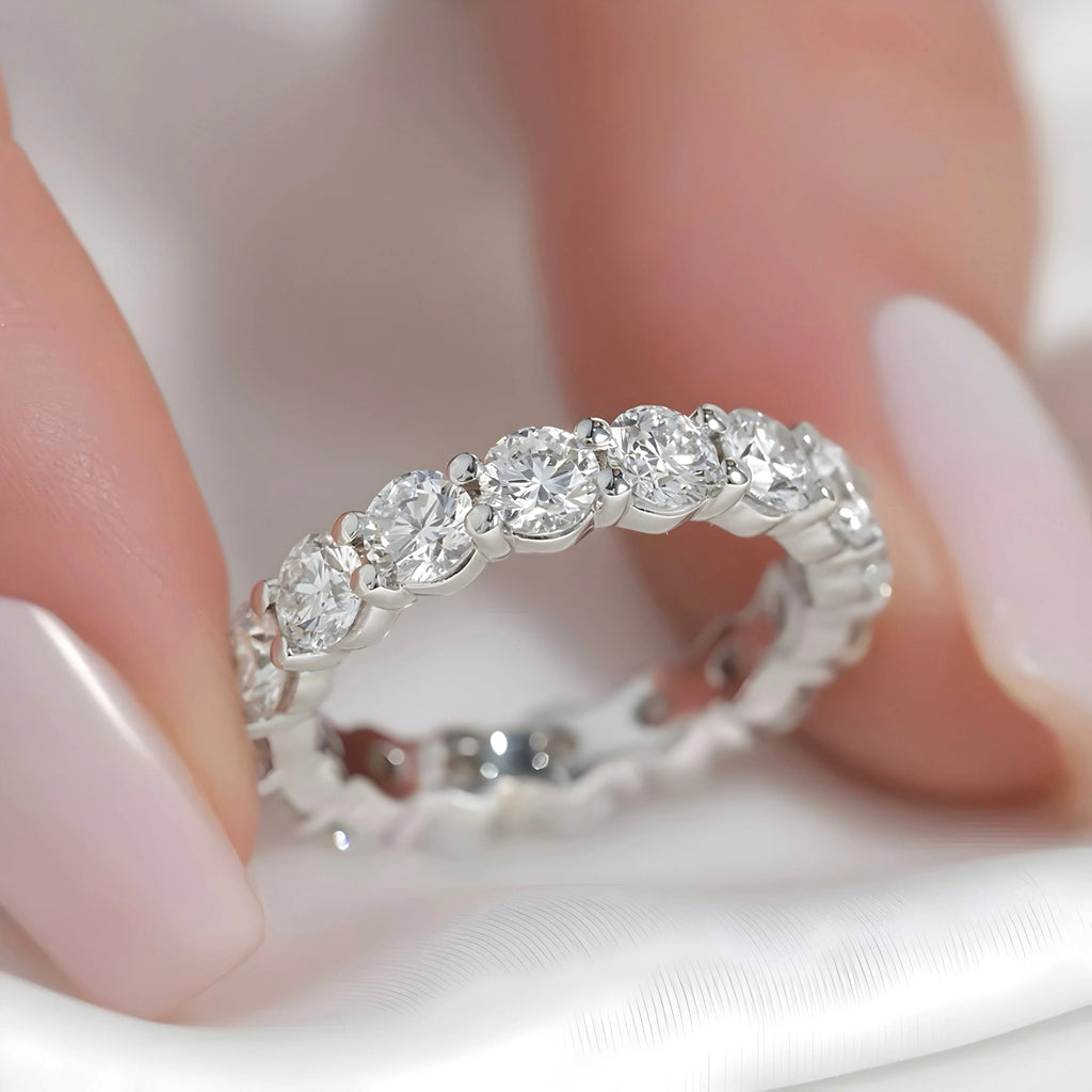 The Royal Round Eternity Band in Cubic MG ESSENCE