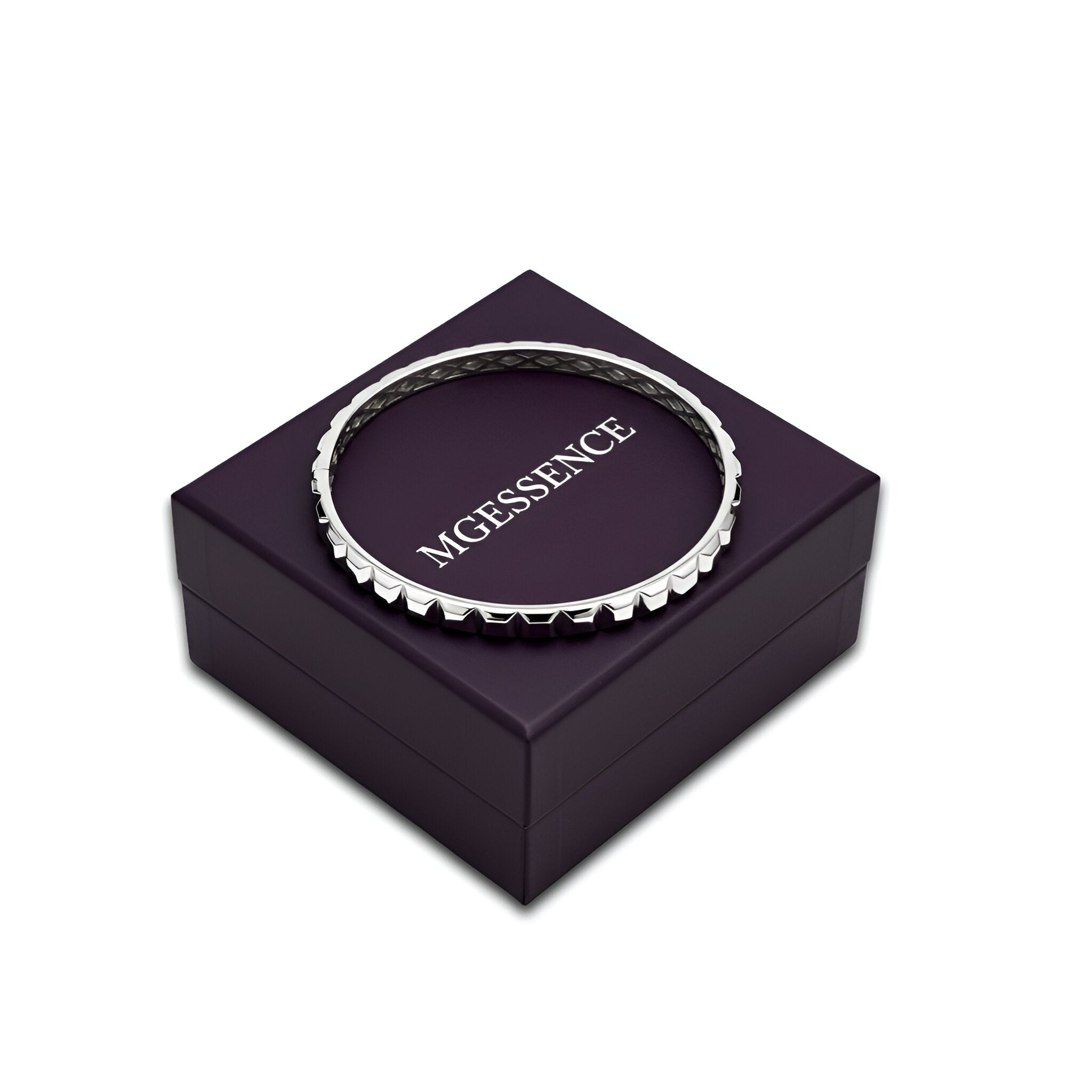 The Midnight Silver Bangle™