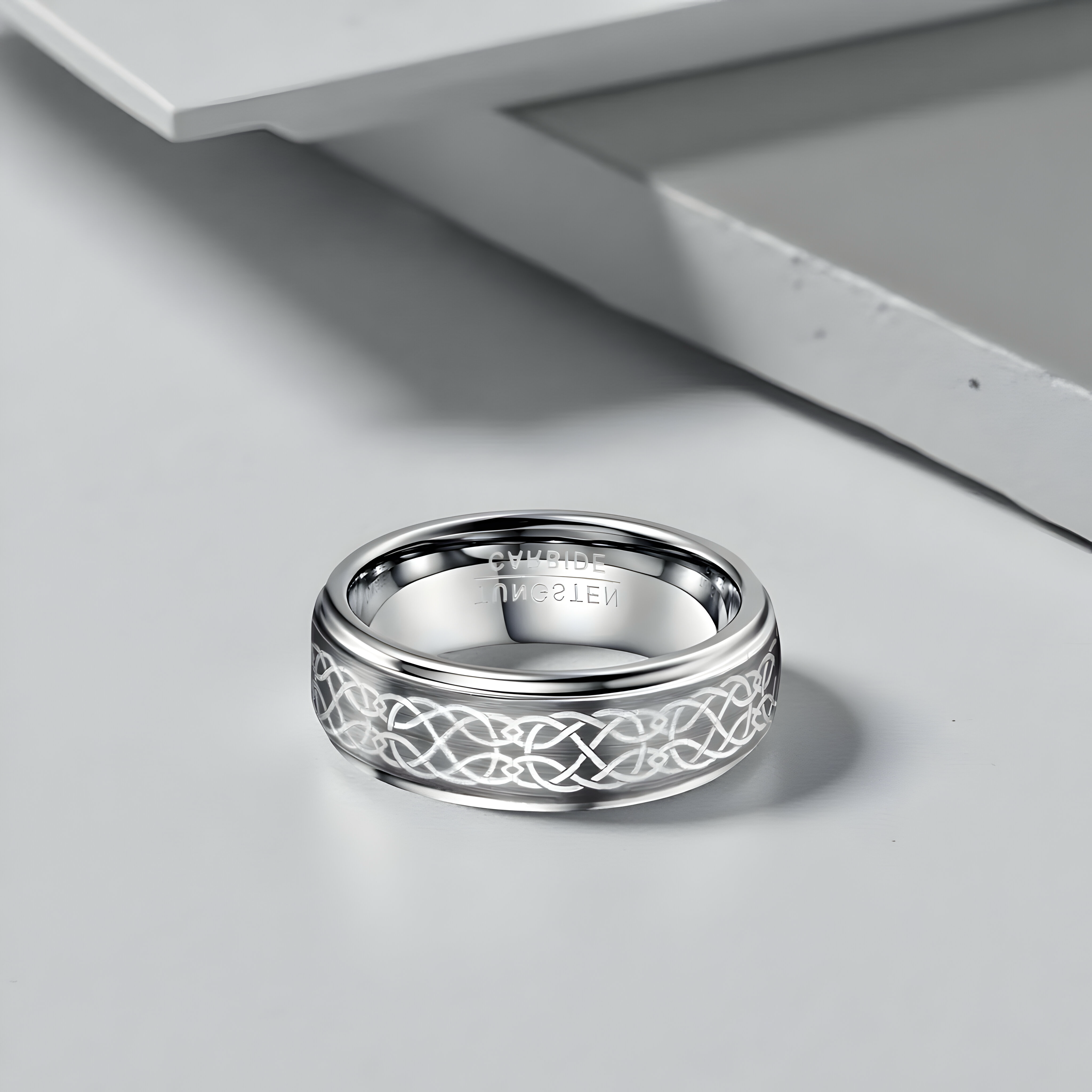 The Imperium Steel Tungsten Carbide Ring