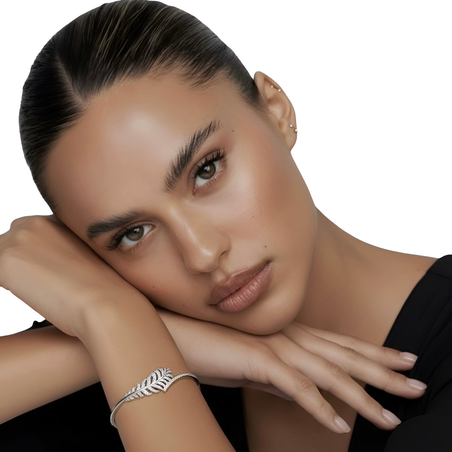 Flora™ Sterling Silver Bangle