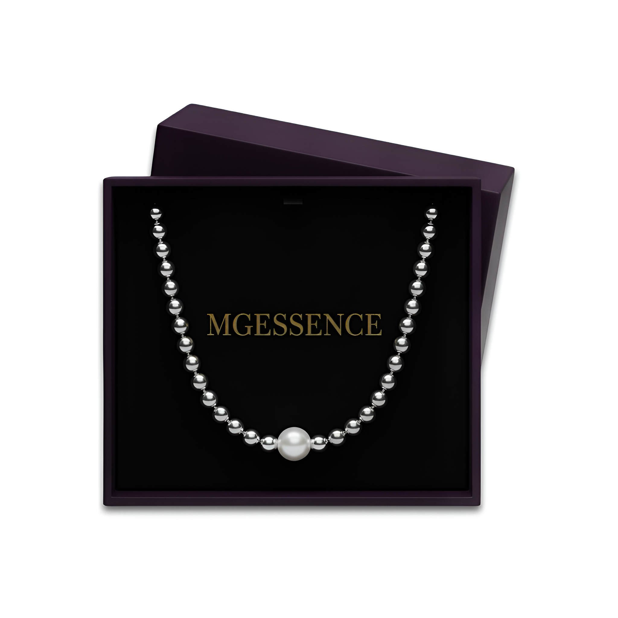 Luminara Pearl™️ Italian-Made Sterling Silver Necklace