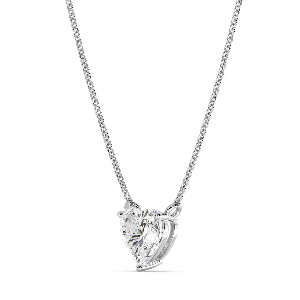 MG TIMELESS®️ Silver Heart Necklace - MG ESSENCE
