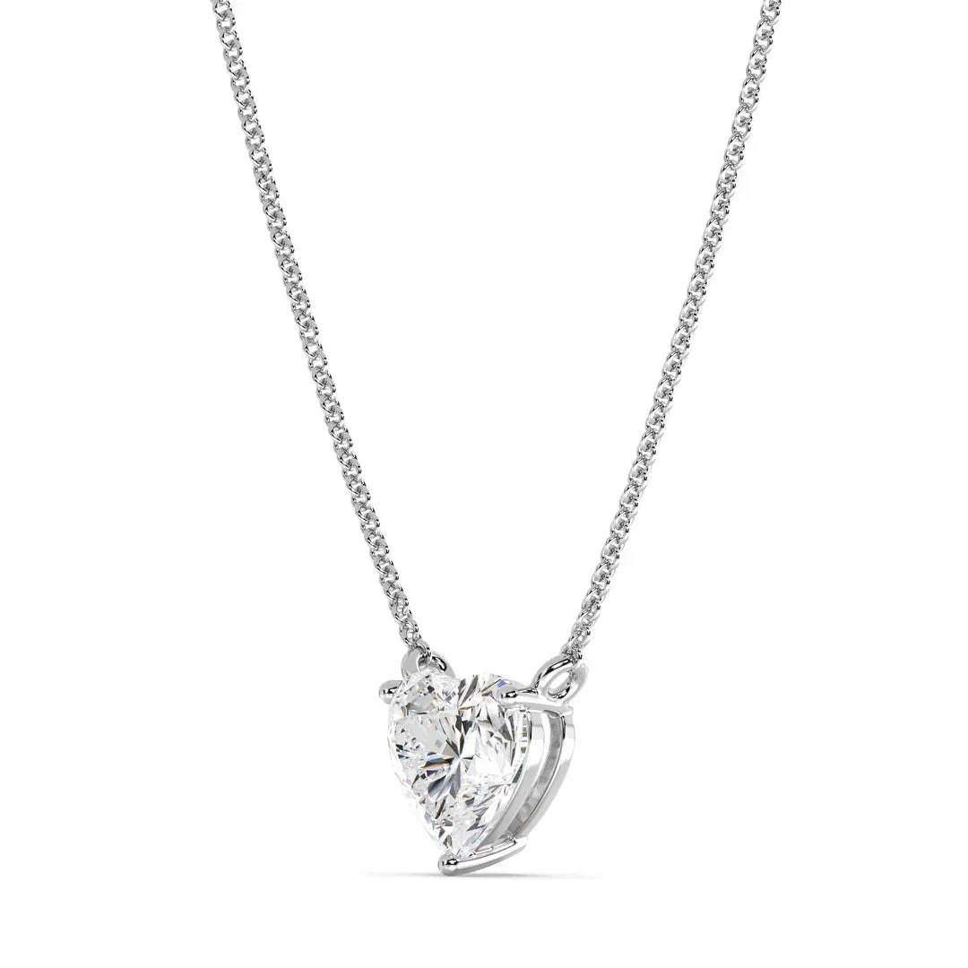MG TIMELESS®️ Silver Heart Necklace - MG ESSENCE