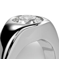 The Sovereign Band in Sterling Silver