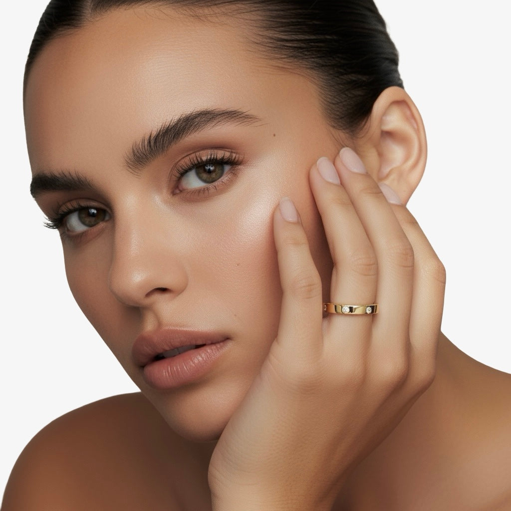 The MG Grandé™ Ring - 18K Gold Plated & 18K Solid Gold