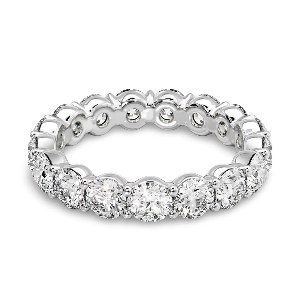 The Royal Round Eternity Band in Cubic MG ESSENCE