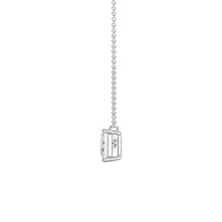 2.0ct Princess Cut Solitaire Necklace