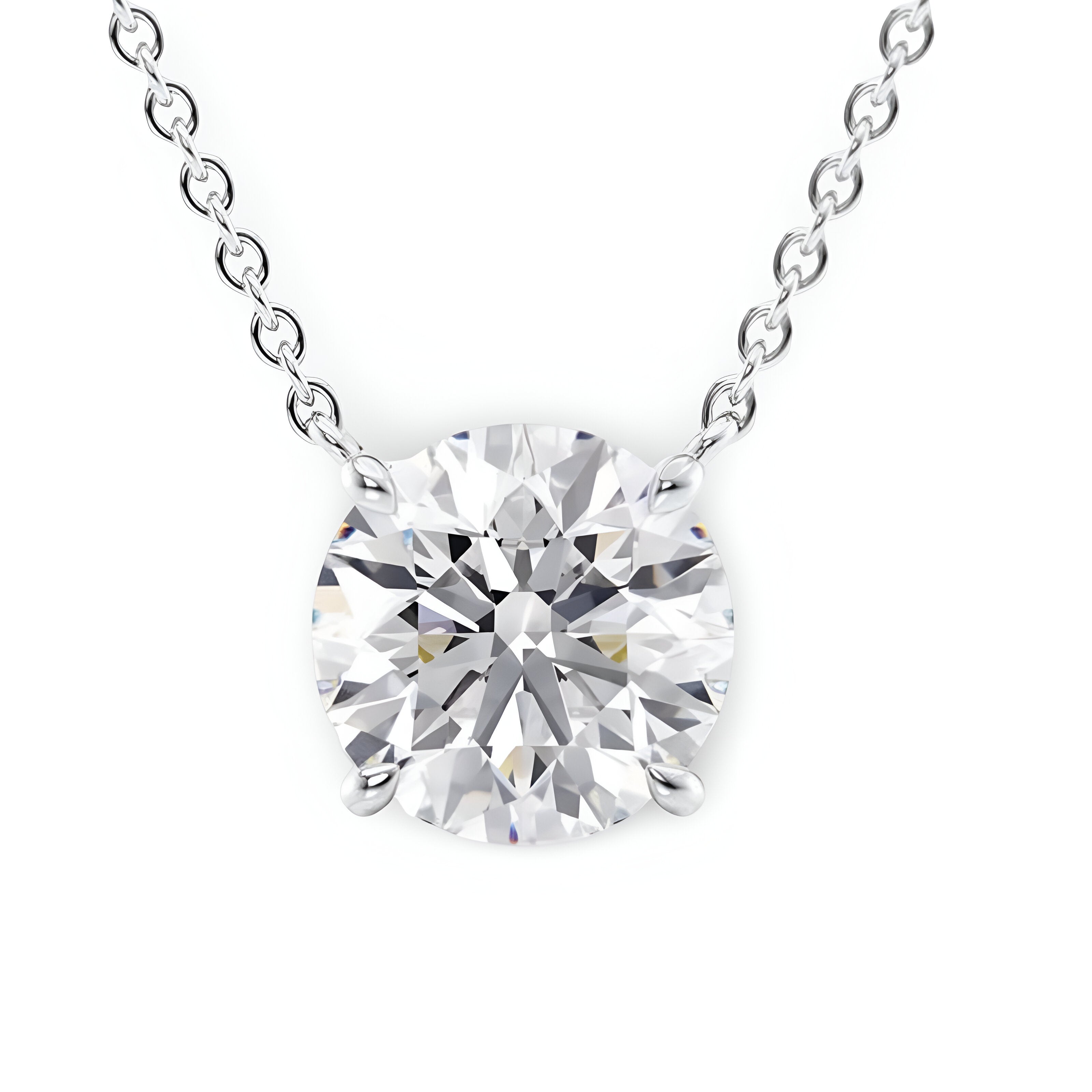 Round Aurora Glow Necklace