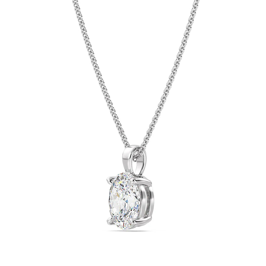 2.0 CT Oval Cut Opal Dream Necklace