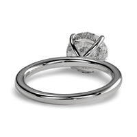 The Eternal Round Solitaire Ring in Sterling Silver
