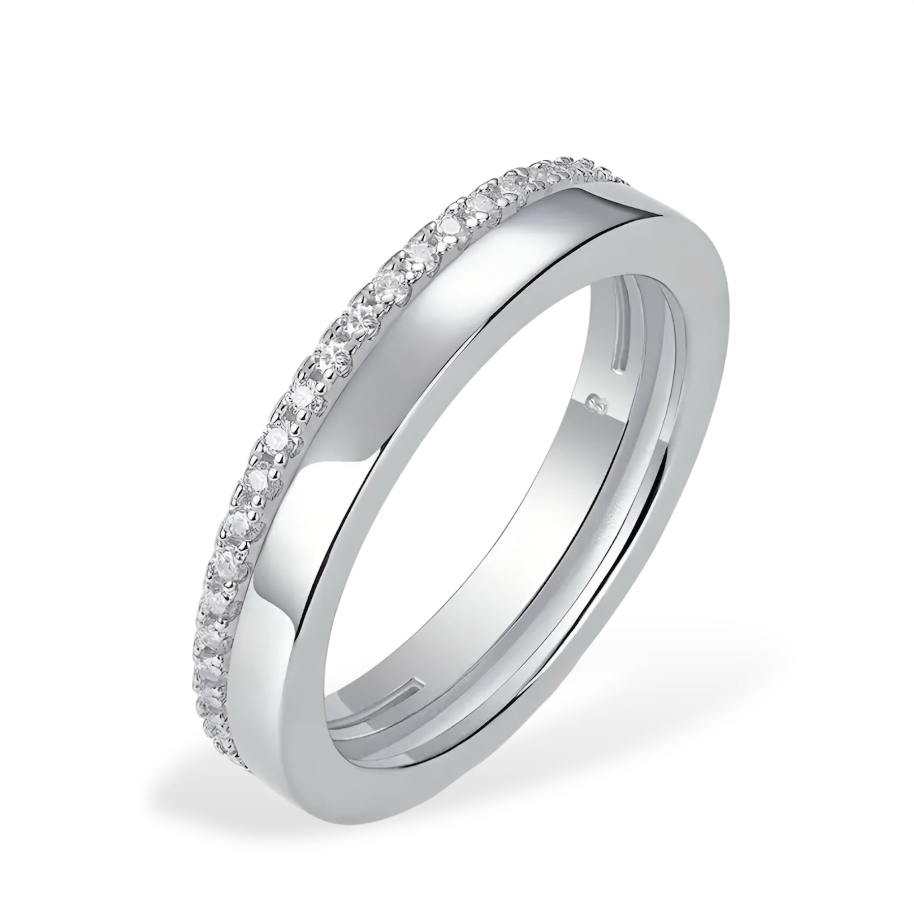 Havoc King 925 Ring with Moissanite Stones