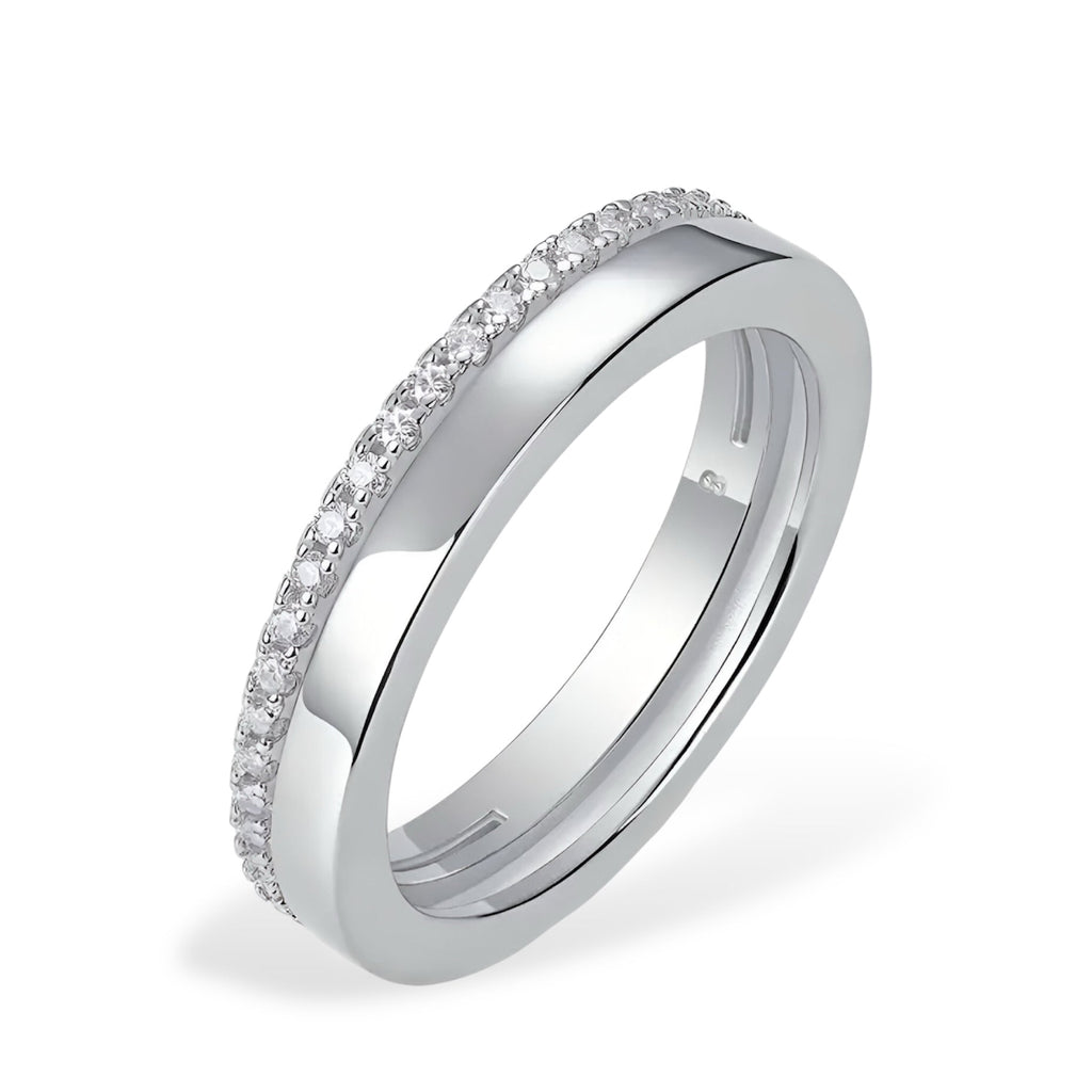 Havoc King 925 Ring with Moissanite Stones - MG ESSENCE