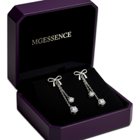 The Élise Bow Drop Earrings