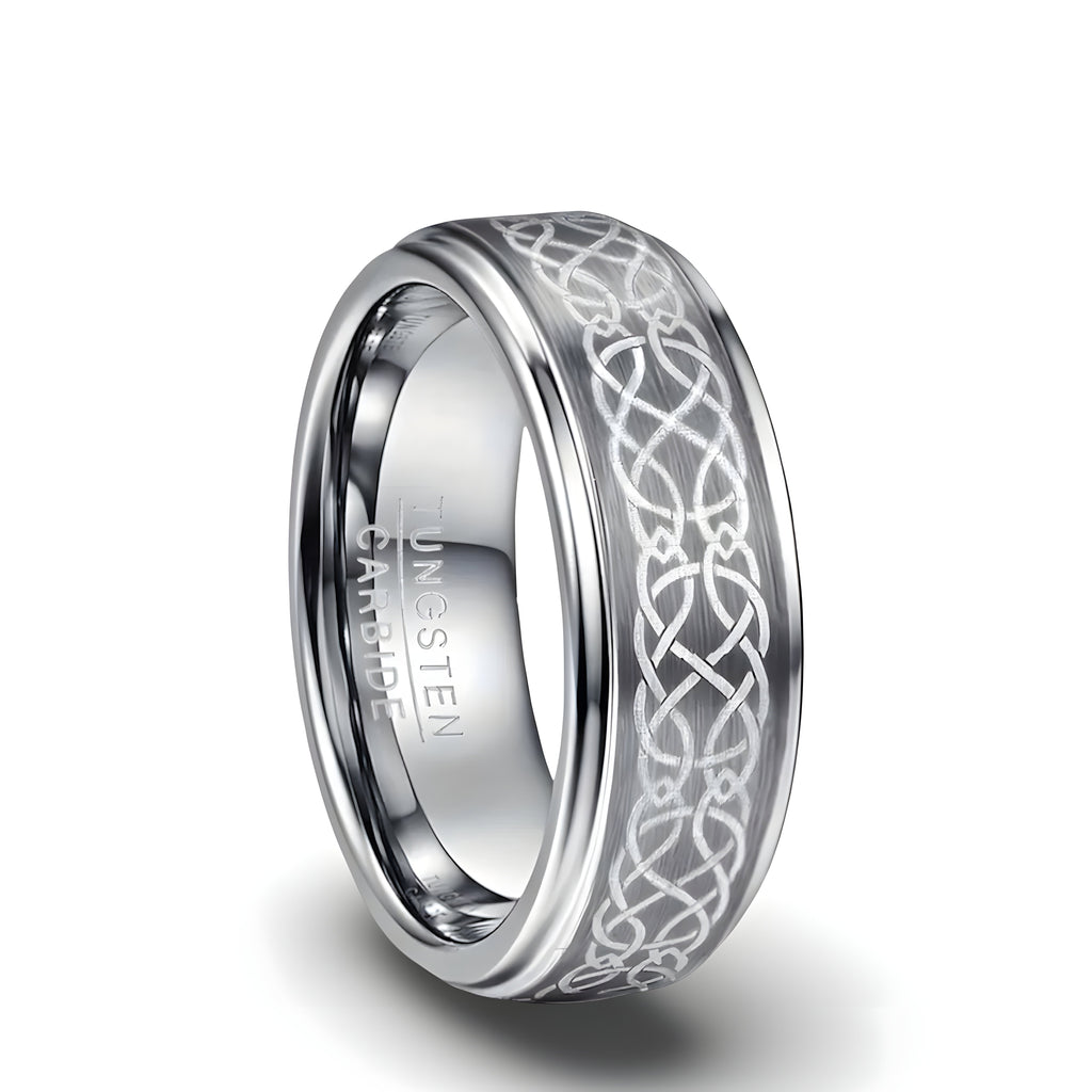 The Imperium Steel Tungsten Carbide Ring - MG ESSENCE