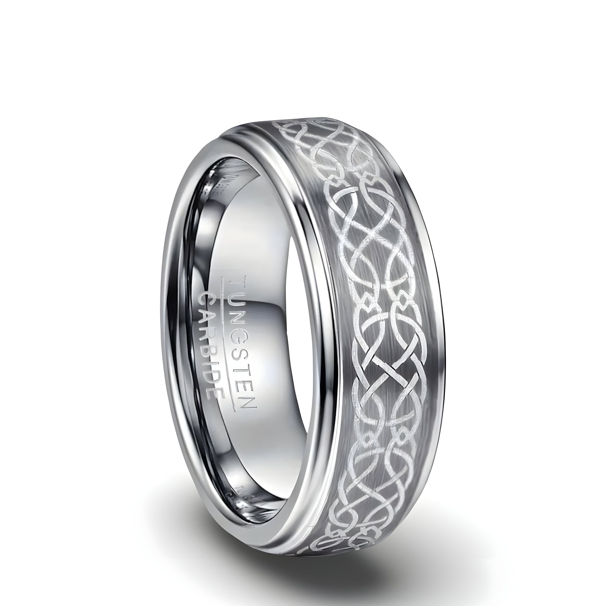 The Imperium Steel Tungsten Carbide Ring - MG ESSENCE