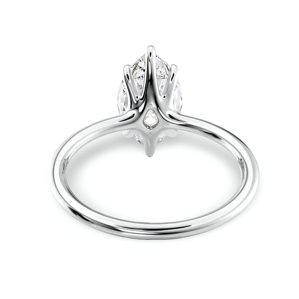 3.0CT Marquise Cut W/ 6 Prongs MG ESSENCE