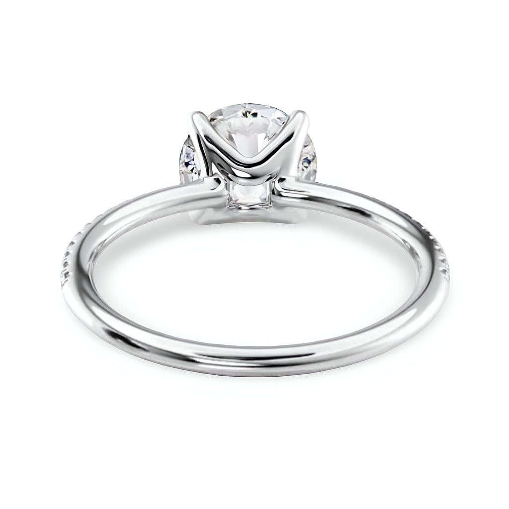 2.0CT Round Brilliant W/ Pavé MG ESSENCE