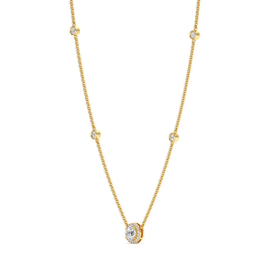 Gold Eternal Life Necklace