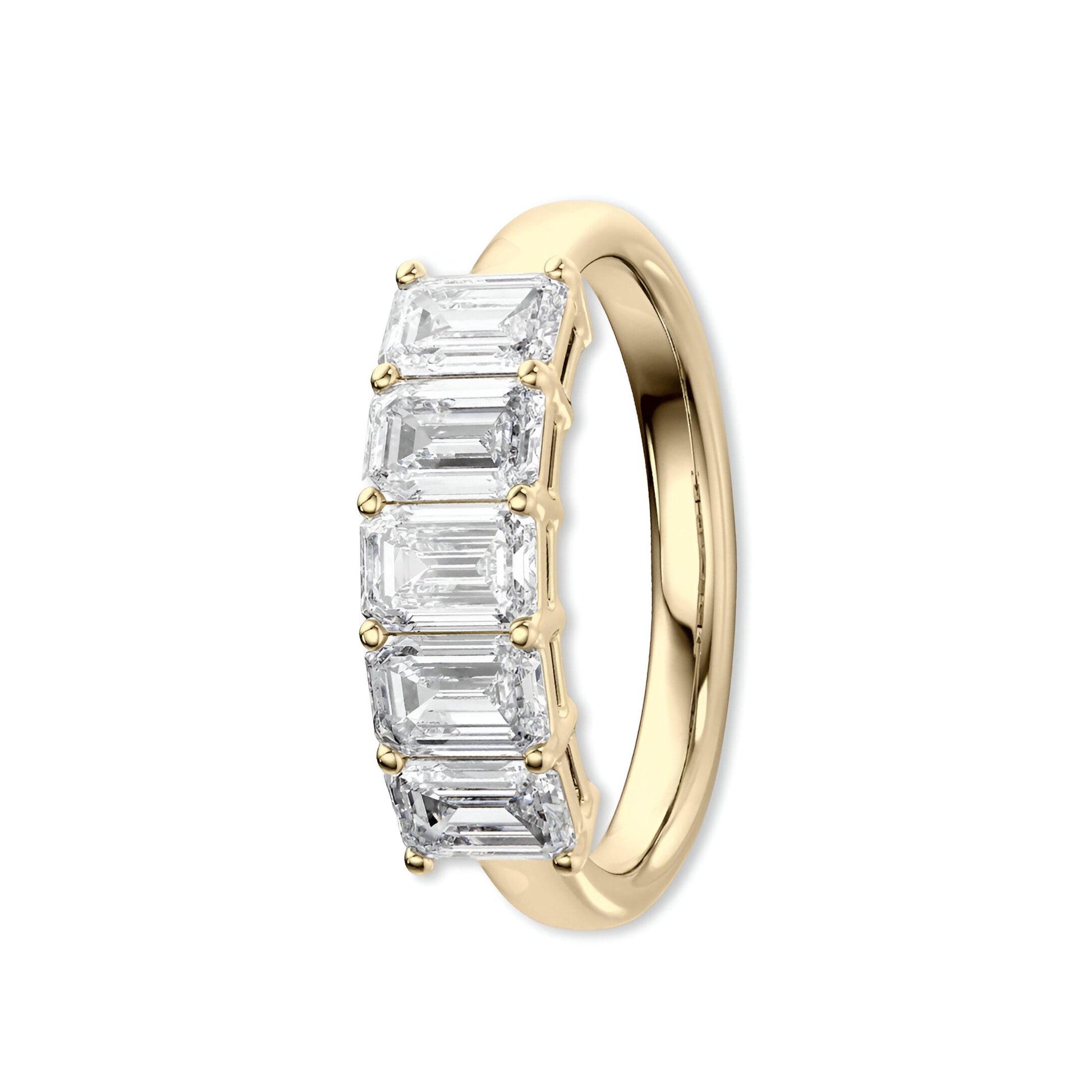2.0 CT PRINCESS CUT RING W/ PAVE BAND®️ MG Essence