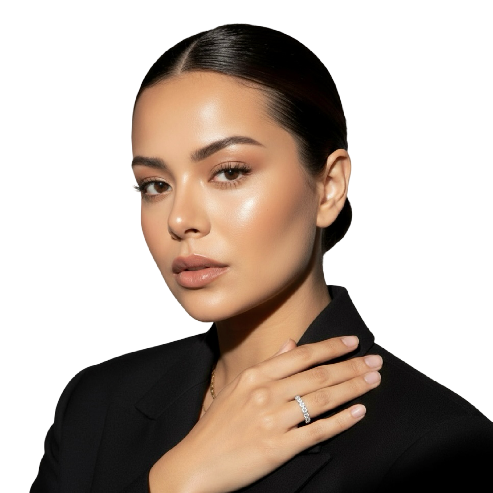 THE INFINITE GRACE™️ Round Cut Moissanite Eternity Band