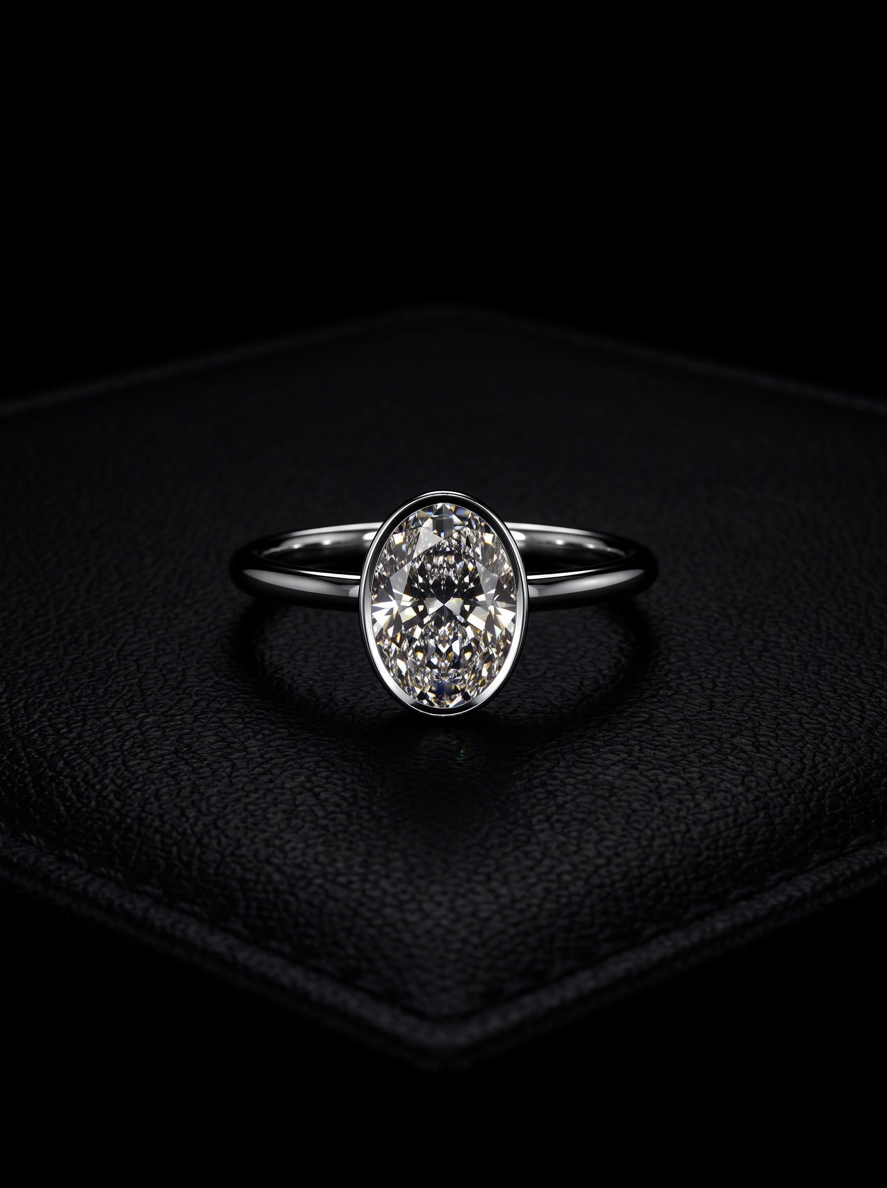 THE ONE™ Bezel · 1.00ct Oval-Cut Solitaire