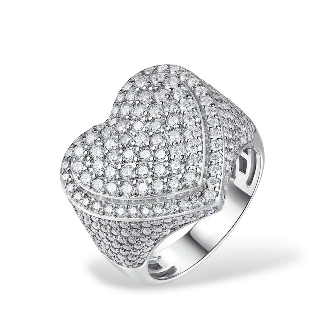 Amora Essence Heart Ring - MG ESSENCE